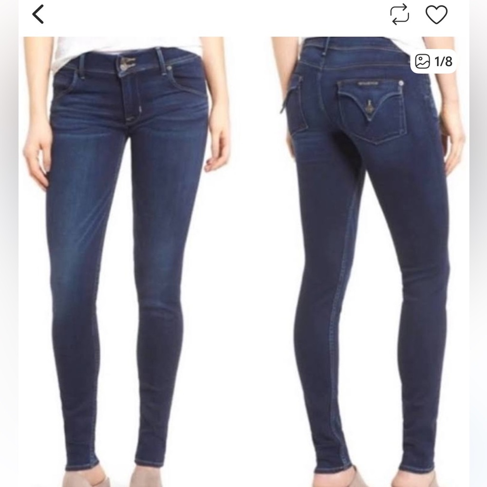 Hudson Jeans Collin Flap Skinny Jeans